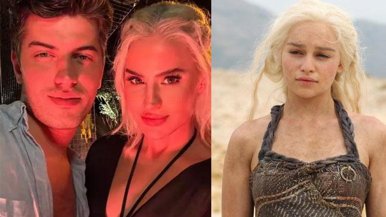 Büşra Pekinin olay değişimi Görenler Khaleesi zannetti