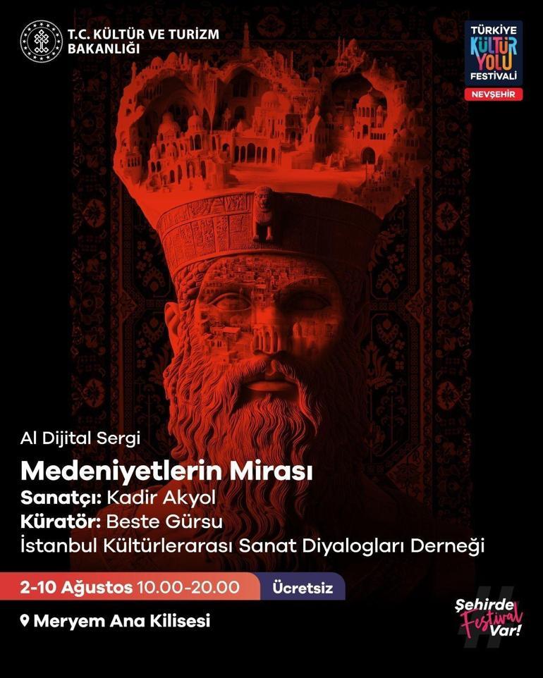 Balonlar arasında Nevşehir Kültür Yolu Festivali başlıyor Kapadokyada Kültür Yolu 3. yılına hazır