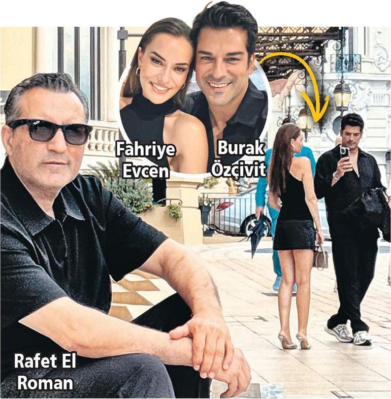 Rafet El Romanın Monako pozunda sürpriz ikili