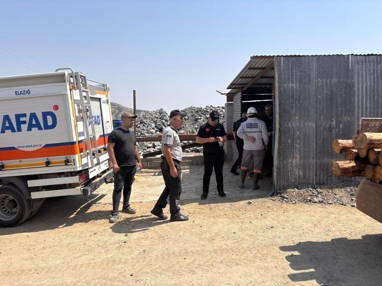 Elazığ’da maden ocağında göçük AFADdan ilk açıklama