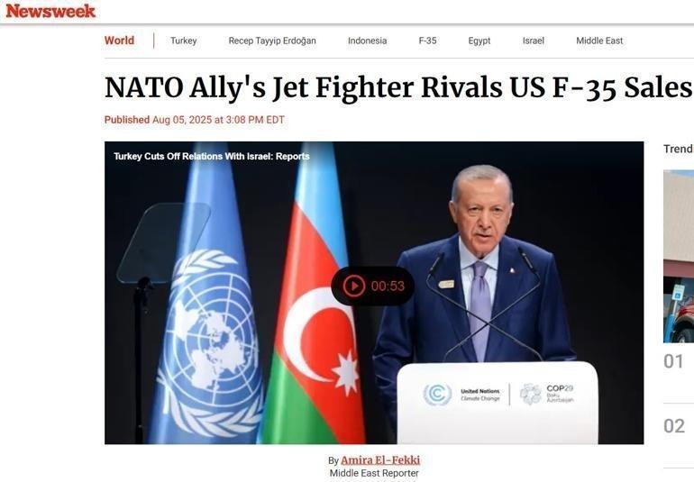 ABDli Newsweek KAANı yazdı ‘F-35in rakibi’
