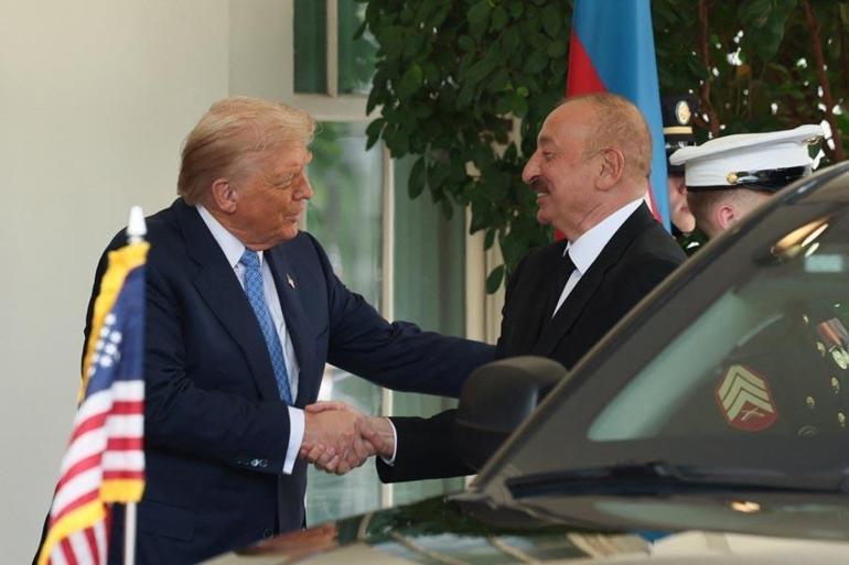 Beyaz Sarayda tarihi zirve Trump: Azerbaycan ve Ermenistan 35 yıl boyunca savaştılar ve şimdi dost oldular