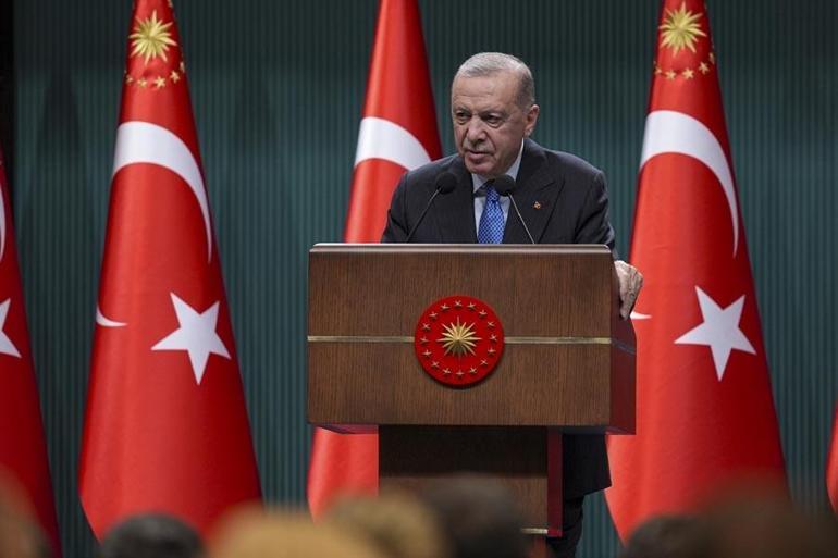 Kabine toplantısı sona erdi Cumhurbaşkanı Erdoğan: Gazzeyi asla yalnız bırakmayız