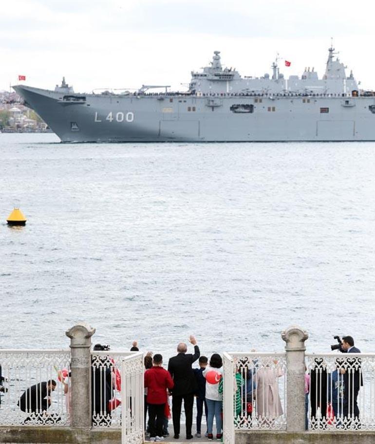 Mavi Vatanın muhafızları İstanbulu selamlayacak