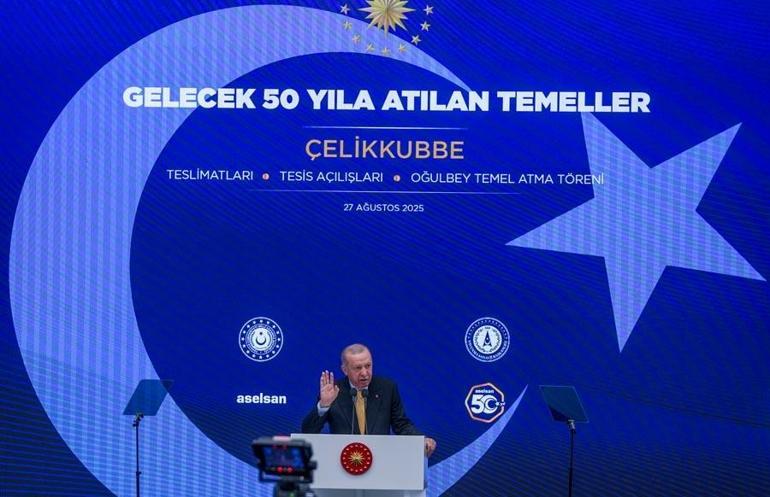 Cumhurbaşkanı Erdoğan: Çelik Kubbeyi envantere alıyoruz, bağımsızlığımızın yeni safhasındayız