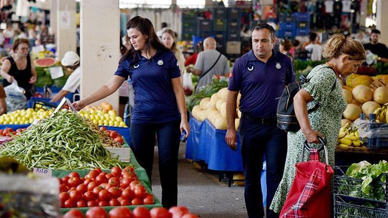 Pazar tezgahında irili, ufaklı aldatmacaya 3 bin 541 lira ceza