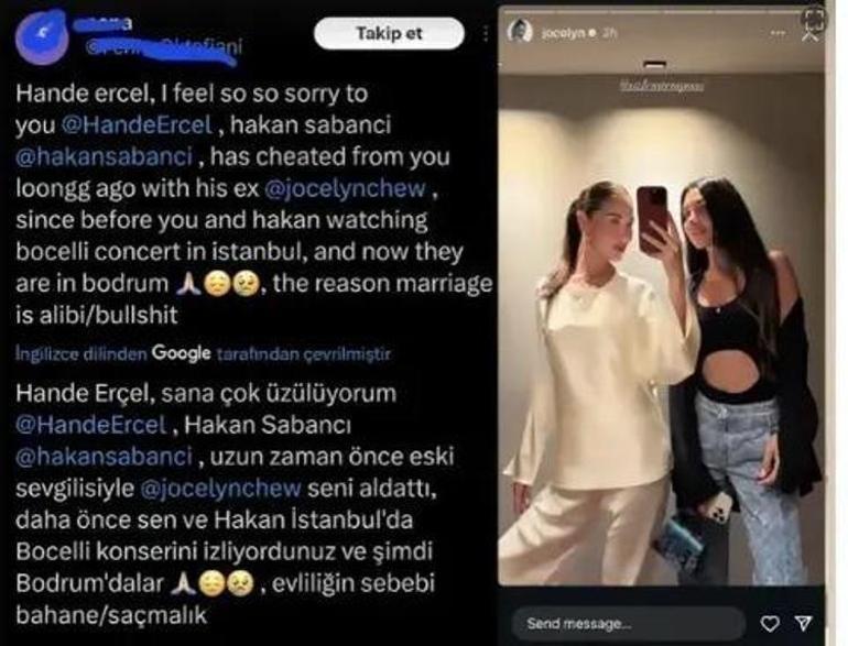 Hande Erçel ve Hakan Sabancı ayrılığında adı geçiyordu Arzu Sabancıdan ilk açıklama geldi
