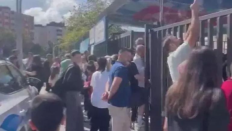 İstanbul Başakşehirde okul yangını