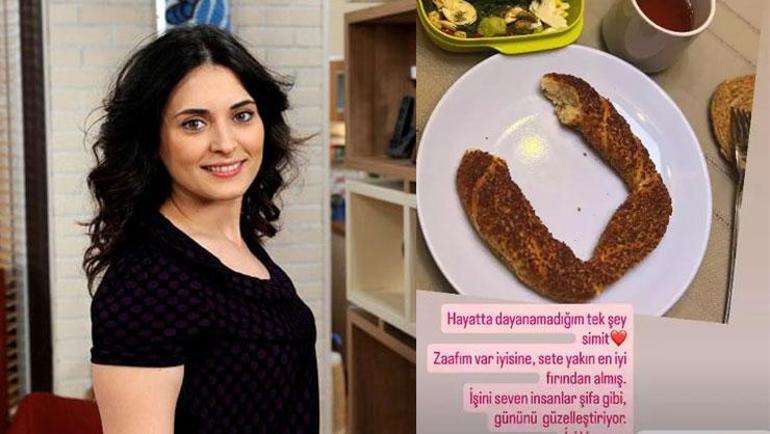 Aslıhan Gürbüz setten paylaştı Dayanamıyorum, zaafım var