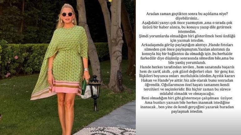 Hakan Sabancıyla 3 yıllık ilişkisini bitirdi Hande Erçel sessizliğini bozdu