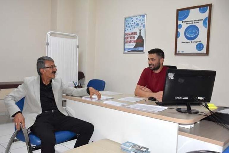 54 yaşındaki adam 40 yıllık bağımlılıktan tek kalemde kurtuldu Kurumdaki arkadaşlarına azmiyle örnek oldu