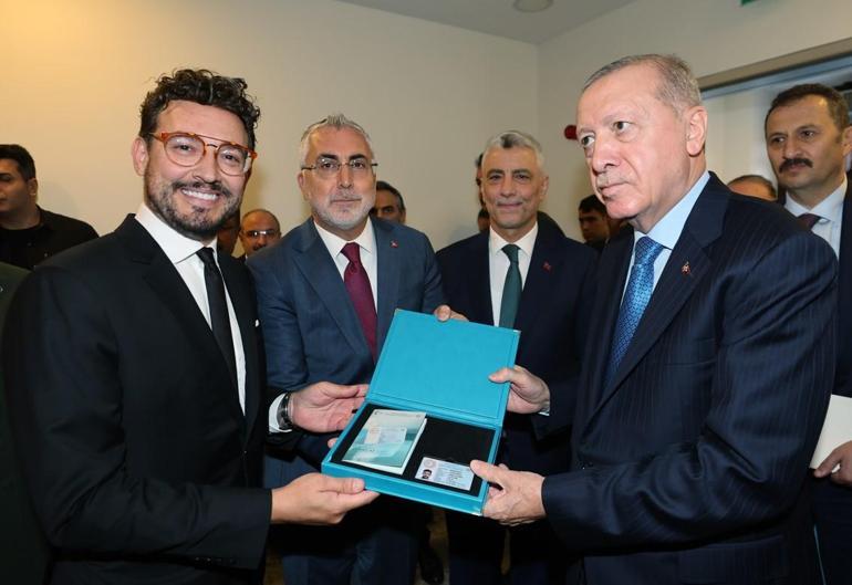 Cumhurbaşkanı Erdoğan verdi Danilo Zannaya Turkuaz Kart verildi