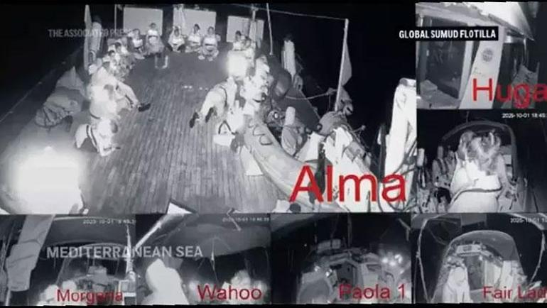 Sumud Filosu gemisi Mikeno, İsrail ablukasını kırarak Gazze karasularına ulaştı 37 Türk alıkonuldu