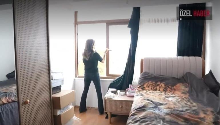Güllünün düştüğü evin içi görüntülendi Şüpheli ölümde yeni ifade ortaya çıktı