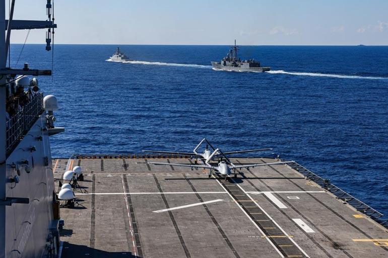 Mavi Vatanda tarihi gün Milli SİHAlardan Denizkurdunda tam isabet