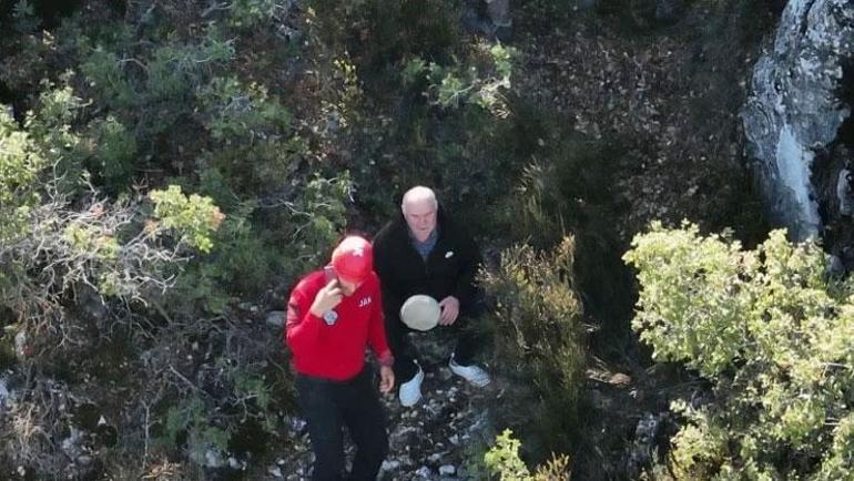 1400 rakımlı dağın zirvesinde 3 gün mahsur kaldı: ‘Askerliğimi komando olarak yaptığım için dayanabildim’