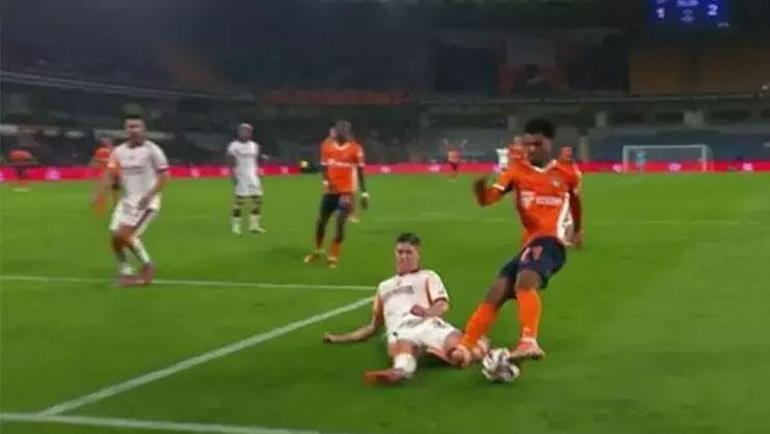 Eski hakemlerden Başakşehir-Galatasaray maçı değerlendirmesi: Penaltı ve sarı kart olmalıydı
