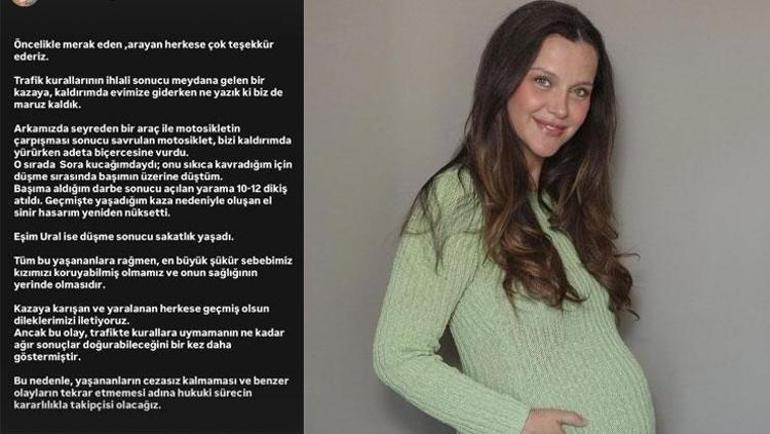 İrem Helvacıoğlunun ölümden döndüğü kaza anı kamerada Eşi hastane odasından isyan etti