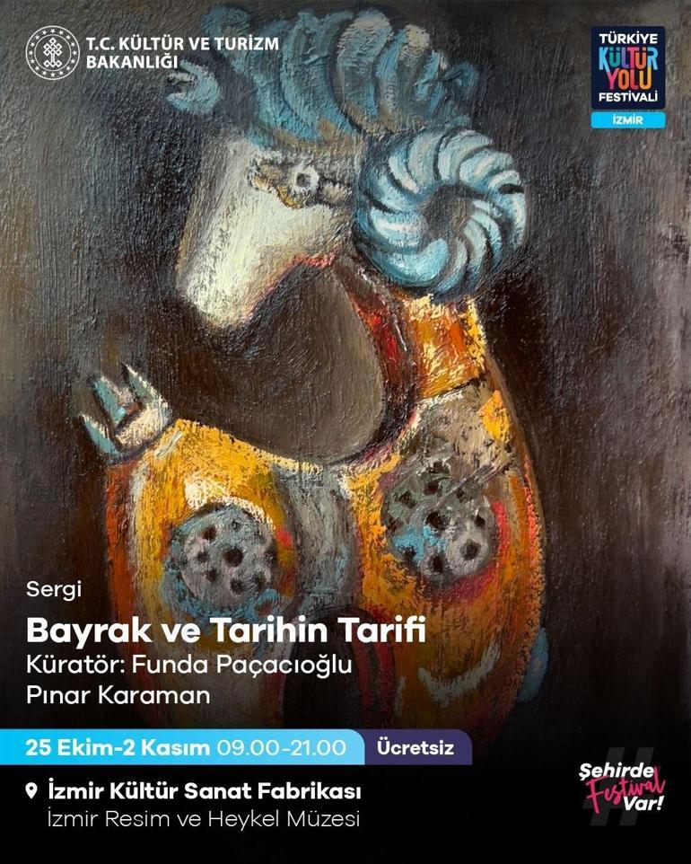 Sanatın kalbi bu kez Egede atıyor İzmir Kültür Yolu Festivali başladı
