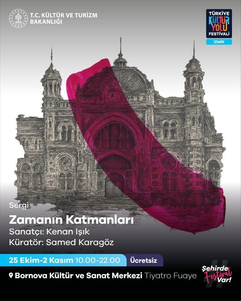 Sanatın kalbi bu kez Egede atıyor İzmir Kültür Yolu Festivali başladı