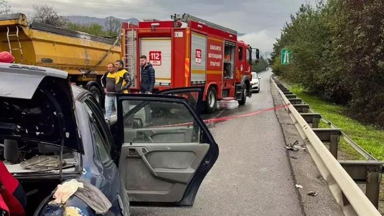 Sakarya’da feci kaza 1 ölü, 2 yaralı: Kaçan şoför yakalandı