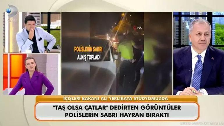 Bakan Yerlikaya Kanal D canlı yayınında tanıttı Trafikte yaka kamerası dönemi