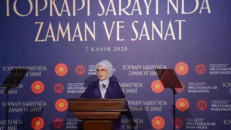 Emine Erdoğan, Topkapı Sarayı Saat Müzesinin açılışına katıldı