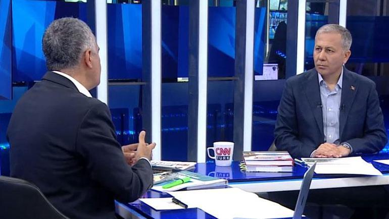 İçişleri Bakanı Ali Yerlikaya, CNN TÜRKte