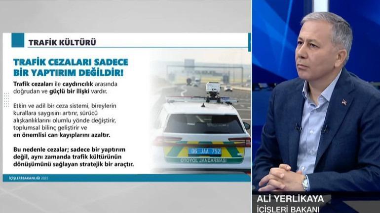 İçişleri Bakanı Ali Yerlikaya, CNN TÜRKte