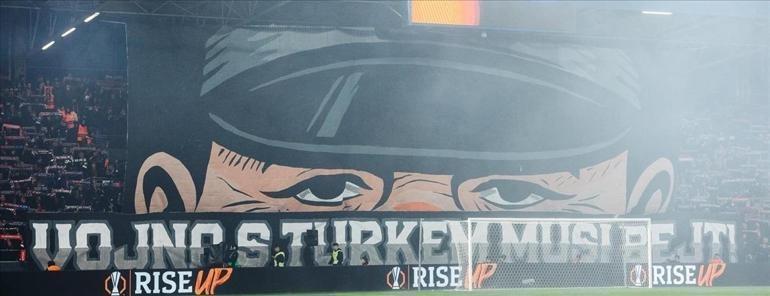 Viktoria Plzen maçındaki skandal pankarta UEFAdan ceza