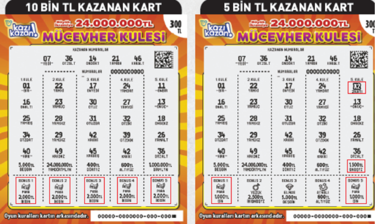 Mücevher Kulesi’nden 24 milyon TL kazanma şansı