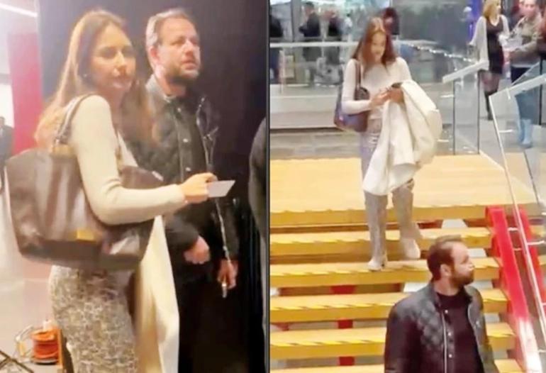 Oyuncu Tuğba Melis Türkün panik anları Sevgilisiyle görüntülendi