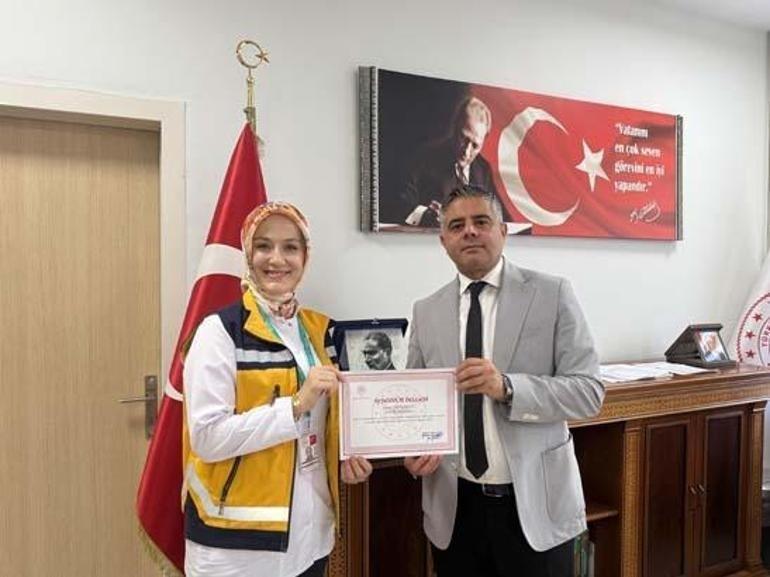 112 personeli telefonda yönlendirdi Doğumu baba gerçekleştirdi