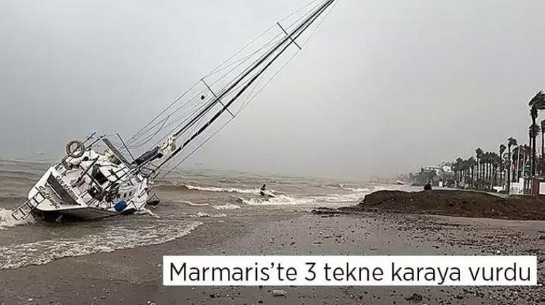 Sağanak, şehirleri esir aldı Yollar göle döndü, caminin minaresi yıkıldı