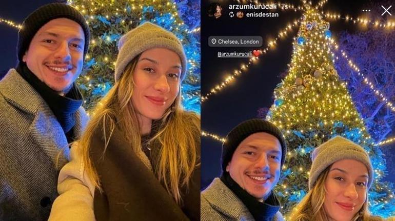 Uğruna annesini tek kalemde silmişti Enis Destan ve eşinden romantik pozlar