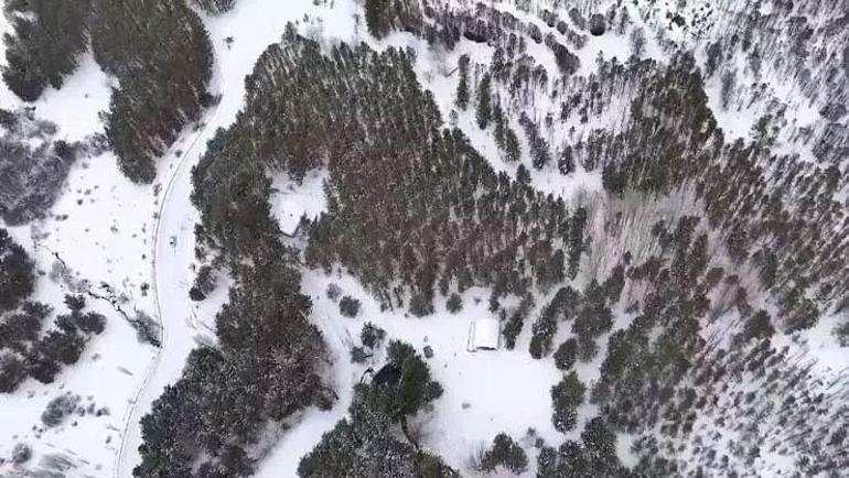 Kar sürprizi Lapa lapa yağmaya başladı, her yer beyaza büründü