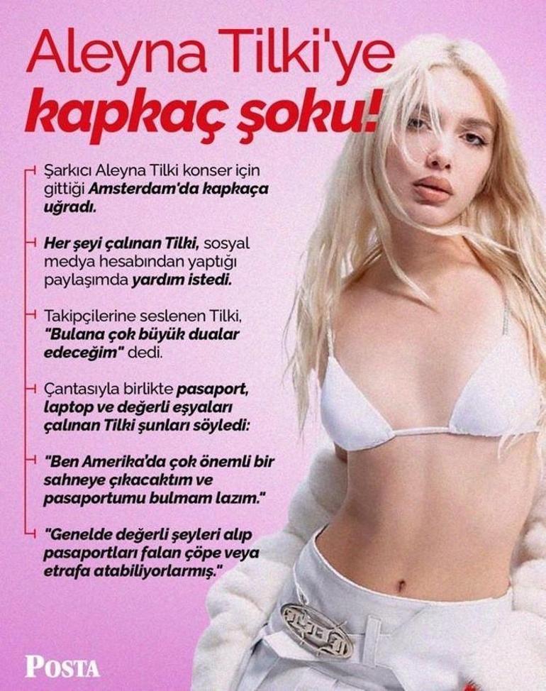 Aleyna Tilkiden radikal imaj değişimi Artık sarışın değil