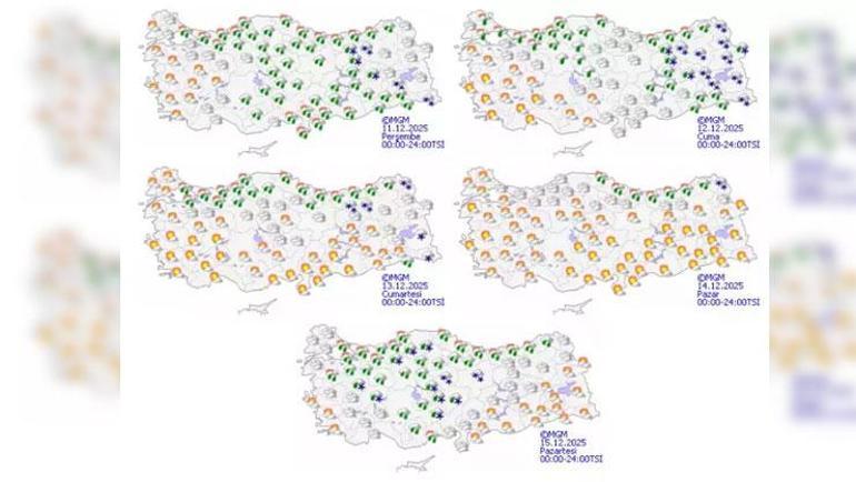Meteoroloji saat verip uyardı İstanbul ve Ankara dahil: Kar ve sağanak yolda