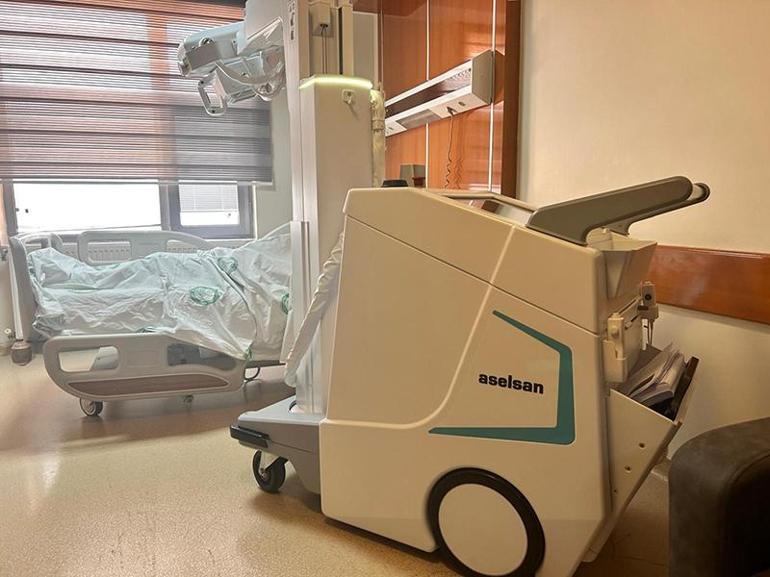 Yerli ve milli mobil röntgen cihazı sahada Radyasyonu az, yapay zeka desteği var