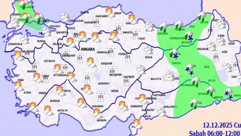 Meteorolojiden kar ve sağanak uyarısı: İstanbul ve Ankara için saat verildi