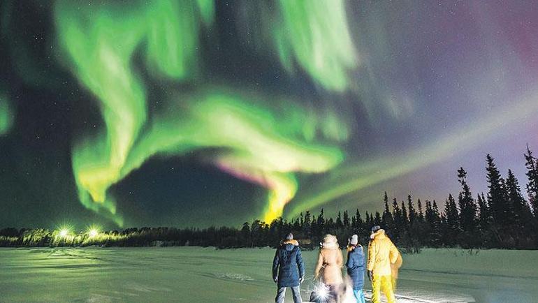 Kuzey Işıklarında masalsı bir tatil