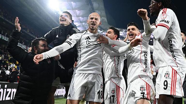 Türkiye Kupasında Fenerbahçe-Beşiktaş derbisinde kazanan Beşiktaş oldu