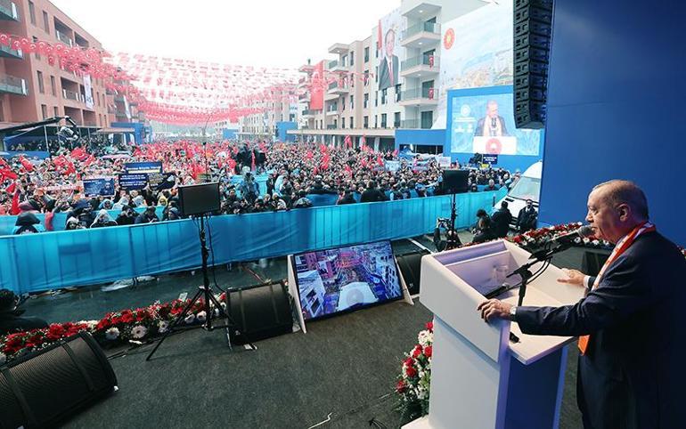 Cumhurbaşkanı Erdoğan: Güveninizi boşa çıkarmadık, 455 bin 357 konutu tamamladık