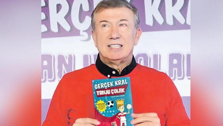 Gerçek Kral Tanju Çolak çocuklar için kitap yazdı