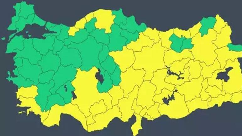 İstanbula kar geliyor Valilikten uyarı: 19 ilçede bu akşam başlıyor