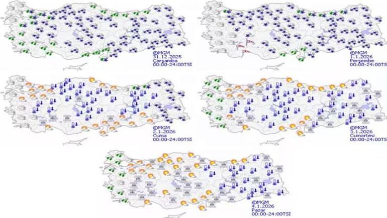 İstanbula kar geliyor Valilikten uyarı: 19 ilçede bu akşam başlıyor