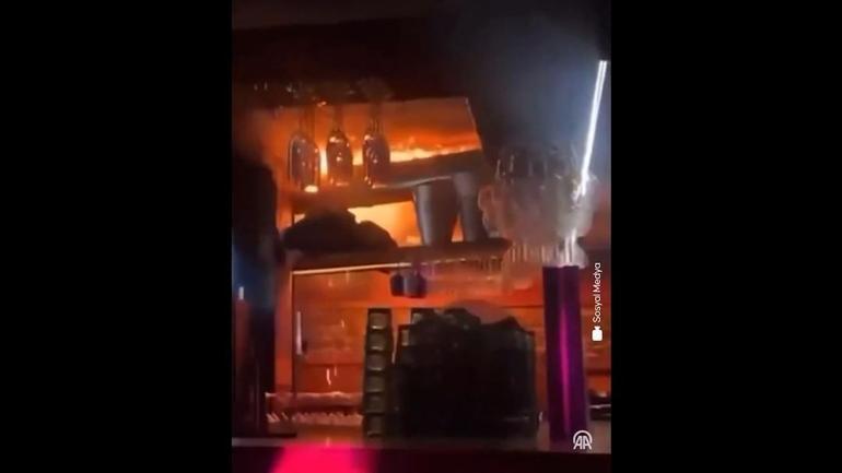 İsviçrede yılbaşı faciası Katliam gibi yangının ilk anları ortaya çıktı: Müdahale yerine video çekmişler