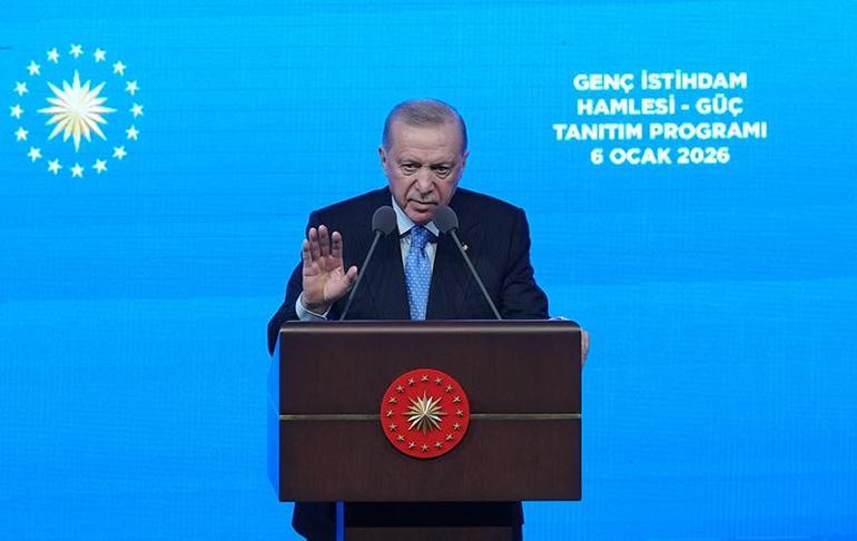 Cumhurbaşkanı Erdoğandan gençlere peş peşe müjde: 1375 TL harçlık, ilk 6 ay maaş devletten