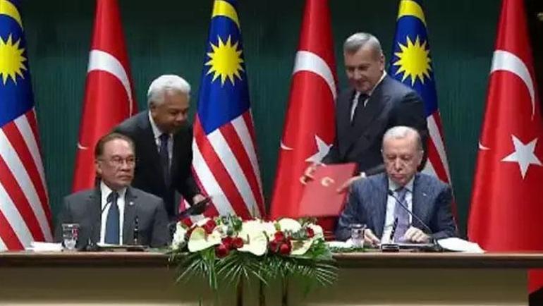 Cumhurbaşkanı Erdoğan: Türkiye ile Malezya arasındaki ticaret hedefimiz 10 milyar dolar