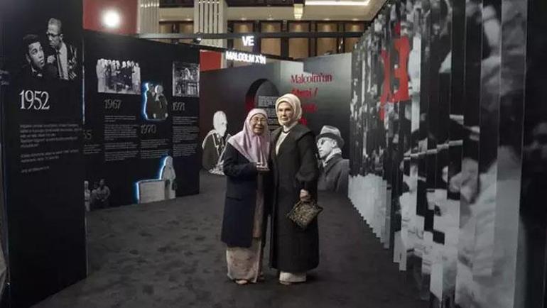 Emine Erdoğan, Malezya Başbakanının eşi Wan Azizah İsmail ile bir araya geldi